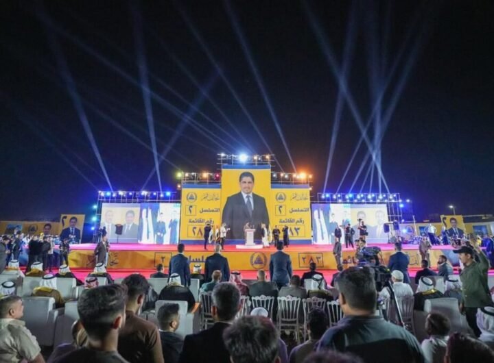 مؤتمر جماهيري حاشد لمصطفى الكبيسي بحضور شخصيات رفيعة ووجهاء عشائر الأنبار