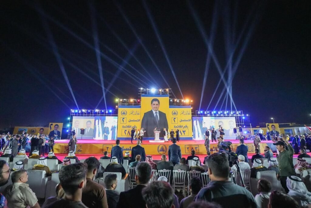 مؤتمر جماهيري حاشد لمصطفى الكبيسي بحضور شخصيات رفيعة ووجهاء عشائر الأنبار